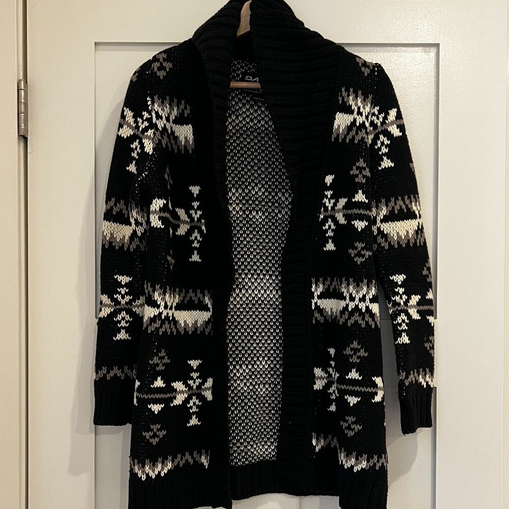 Dakine Long Sweater Cardigan Size Small